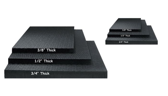 best thickness for gym flooring